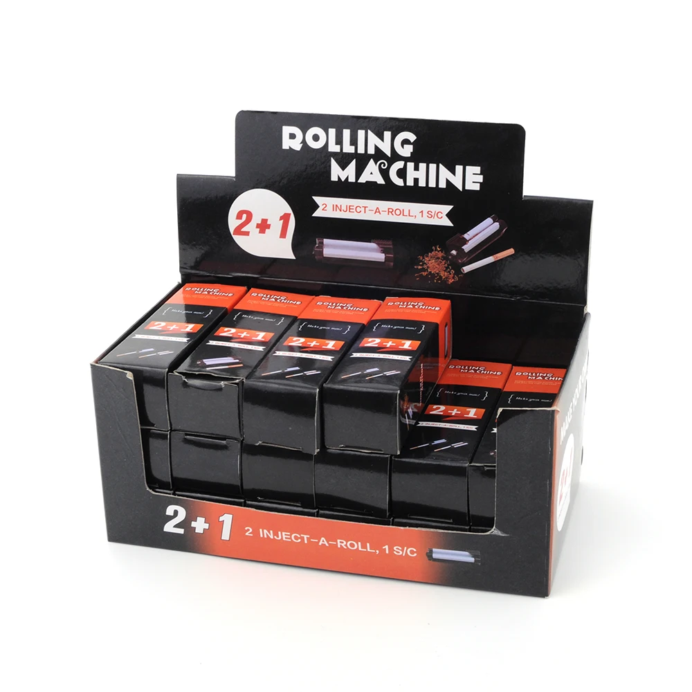 

Tobacco Rolling Machine Filling Machine Cigarette Gift for Men Single Tube Filling Roller Maker Smoking Accessories Rolling Tray