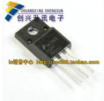 Бесплатная доставка. Импортный разборный FDPF7N50U 7N50 МОП полевой транзистор 7A 500 в -