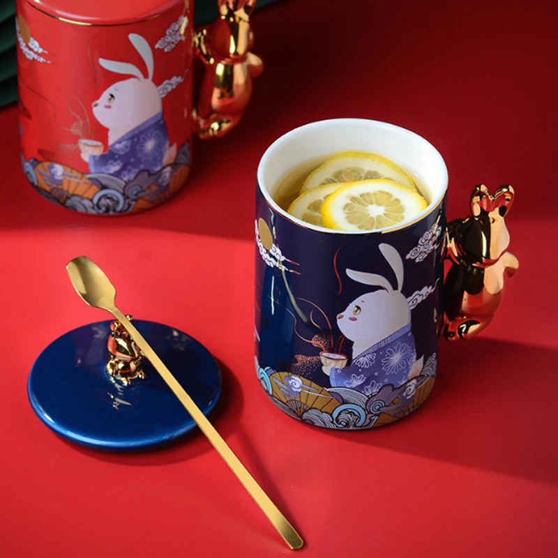 Дизайнерские кофейные кружки Crane или чайная кружка для родителей подарок