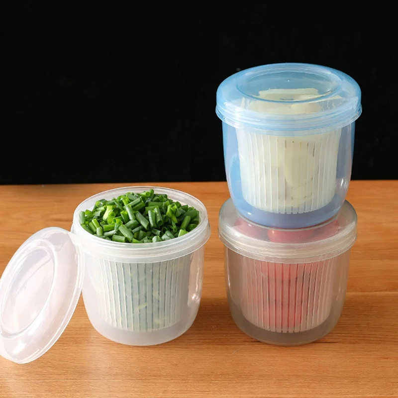 

Kitchen Container Food Box Crisper Refrigerator Colander Fruit Vegetable Washing Bask Strainer Drainer Kitchen Tools home