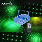 Светодиодный DJ Disco вечерние лазерные прожекторы, авто мигающий эффект, лампа с пультом дистанционного управления для праздника, Рождества, Нового года, подарок