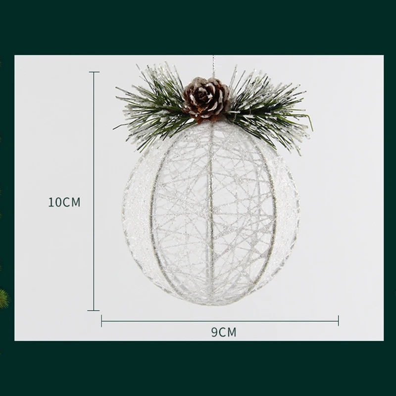 2 шт Рождественская елка кулон белый из катушки а # |