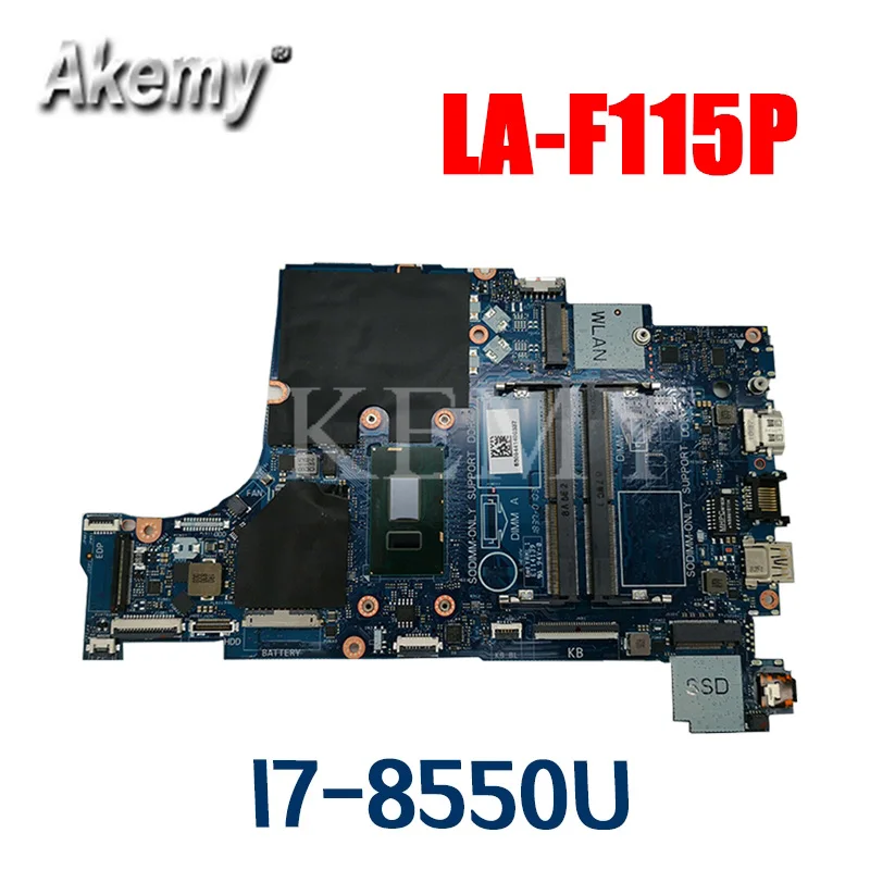 

Для For DELL Inspiron 5570 5770 Материнская плата ноутбука CAL50/DAL10 LA-F115P CN-0Y8YF0 Y8YF0 с SR3LC I7-8550U 4 ГБ 100% полностью протестирована