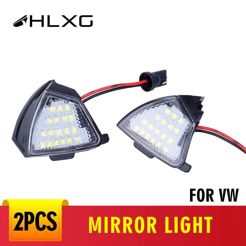 2 шт. под боковым зеркалом светодиодный фонарь для лужи приветственные лампы
