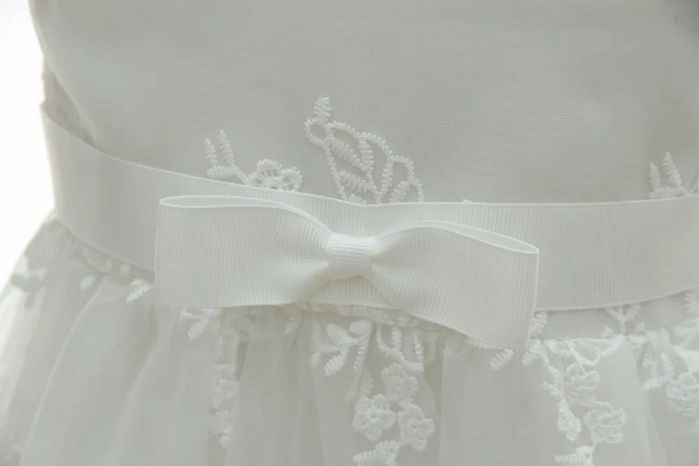 HAPPYPLUS/Макси кружевные платья для малышей платье на крестины новорожденных