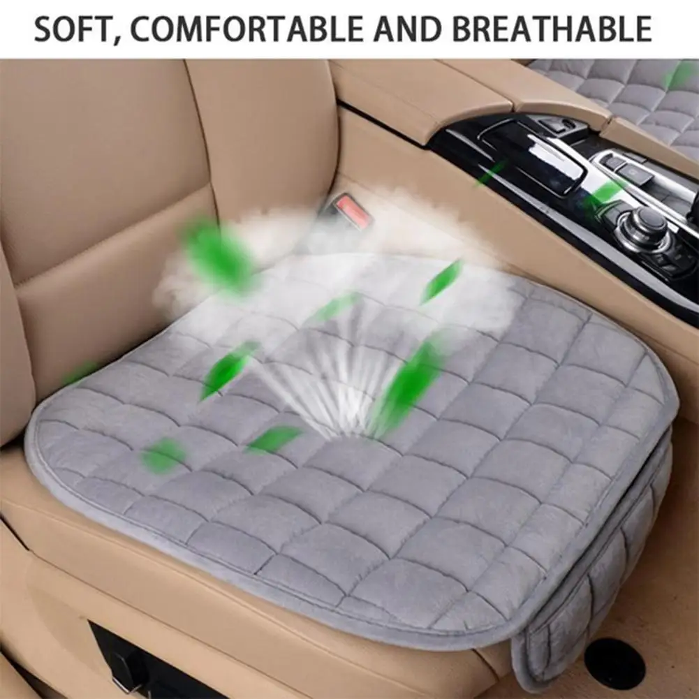 

Car Rear Mat Cushion Universal Fit For 5 Cushion Sedentary Student For the Breathable Car Office Worker Driv W9X4