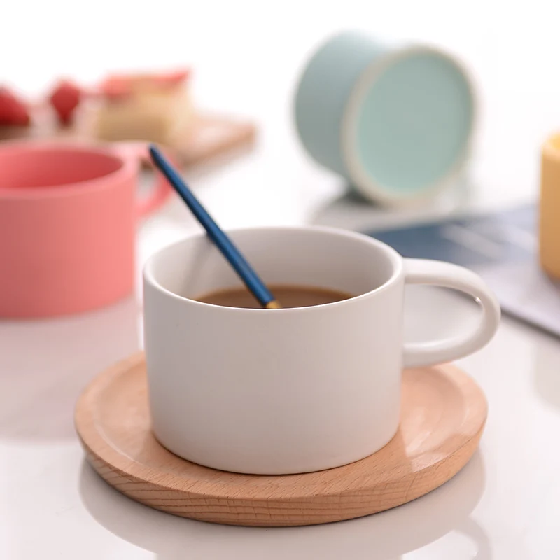 Кружка в скандинавском стиле керамическая многоразовая кружка для смузи кофе