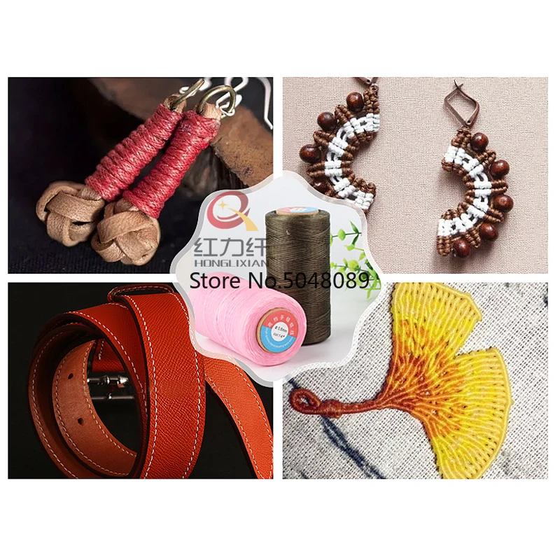 260 м вощеная нить хлопок полиэстер ручная вязка веревка для ожерелья бисер