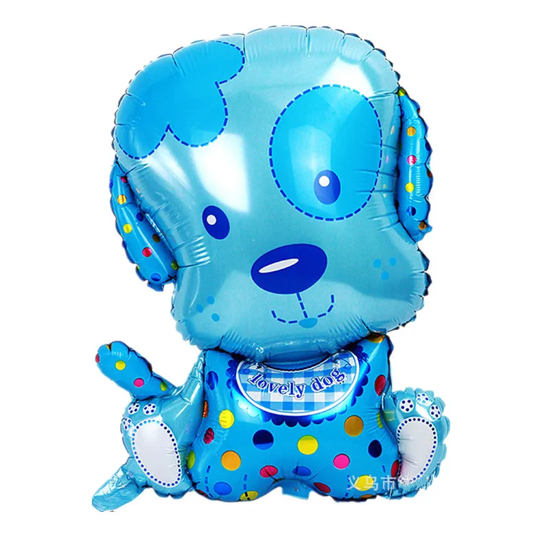 Высокое качество надувная собака на день рождения праздничные гелиевые шары для