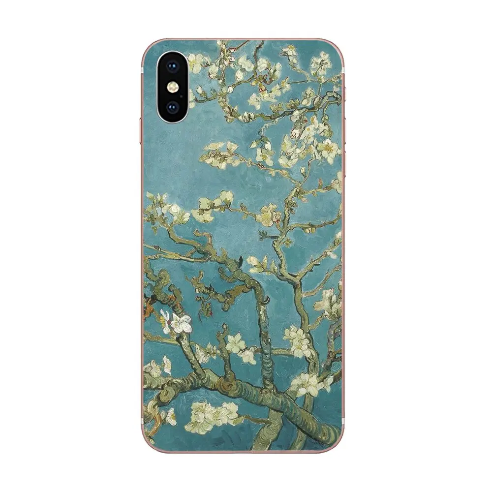 Картина маслом Sunflower Van Gogh для Xiao mi 3 4 4C 4i 5 5s 5X6 6X8 SE Pro Lite A1 Max x 2 Note Мягкий телефон |