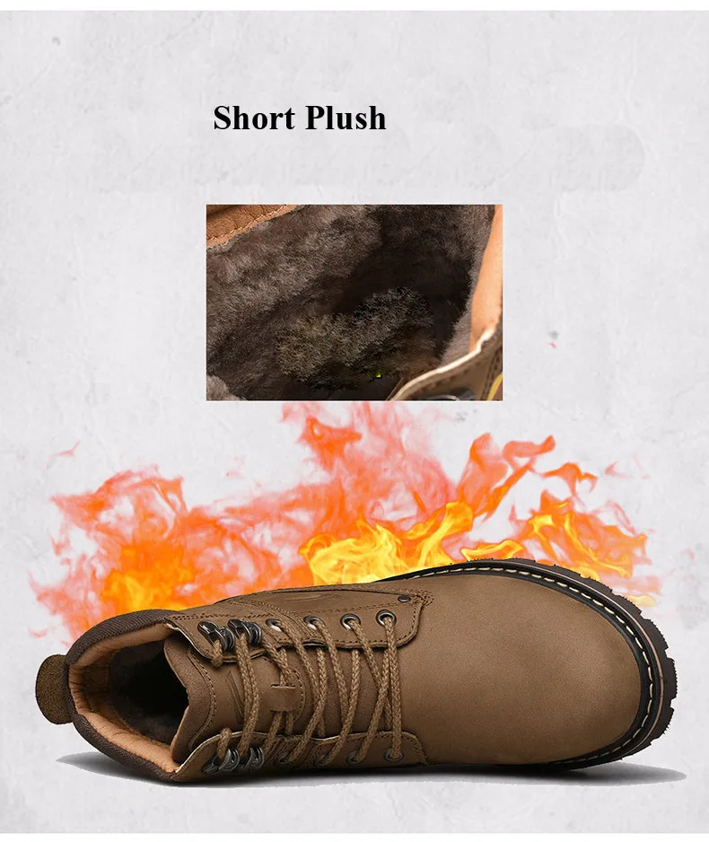 Camel Active/Новые мужские ботинки; зимние повседневные ботинки на нескользящей подошве с высоким берцем; мужские ботильоны из натуральной кожи на шнуровке; модные желтые ботинки