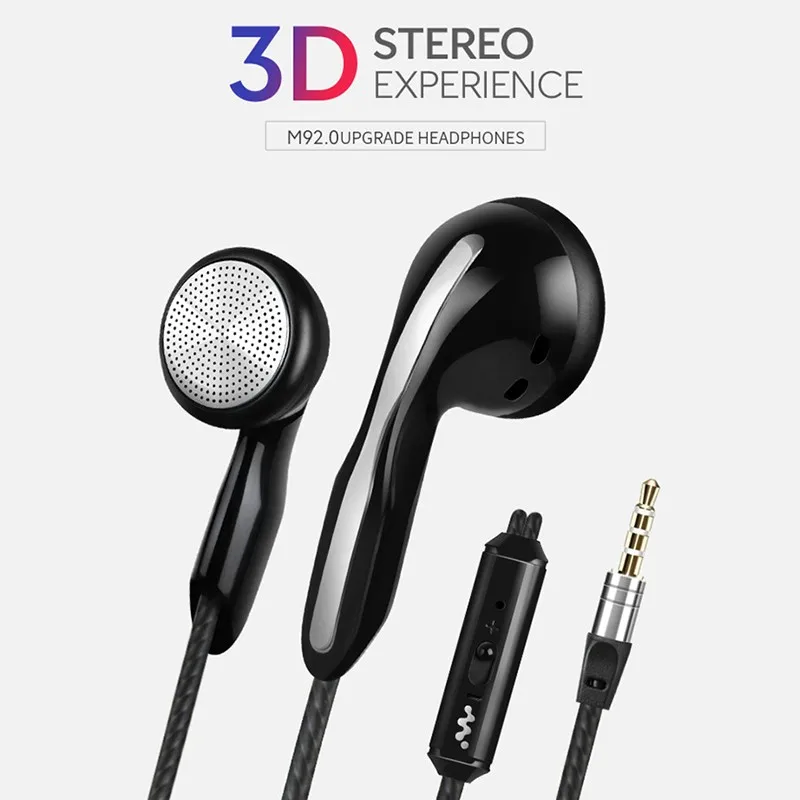 

Наушники-вкладыши M9, 3,5 мм, с микрофоном