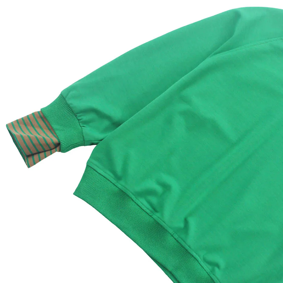 Girls Sport Clothes Set Striped Sleeve Sweatshirt + Pants 2PCS For Kids Girl Autumn Winter | Детская одежда и обувь