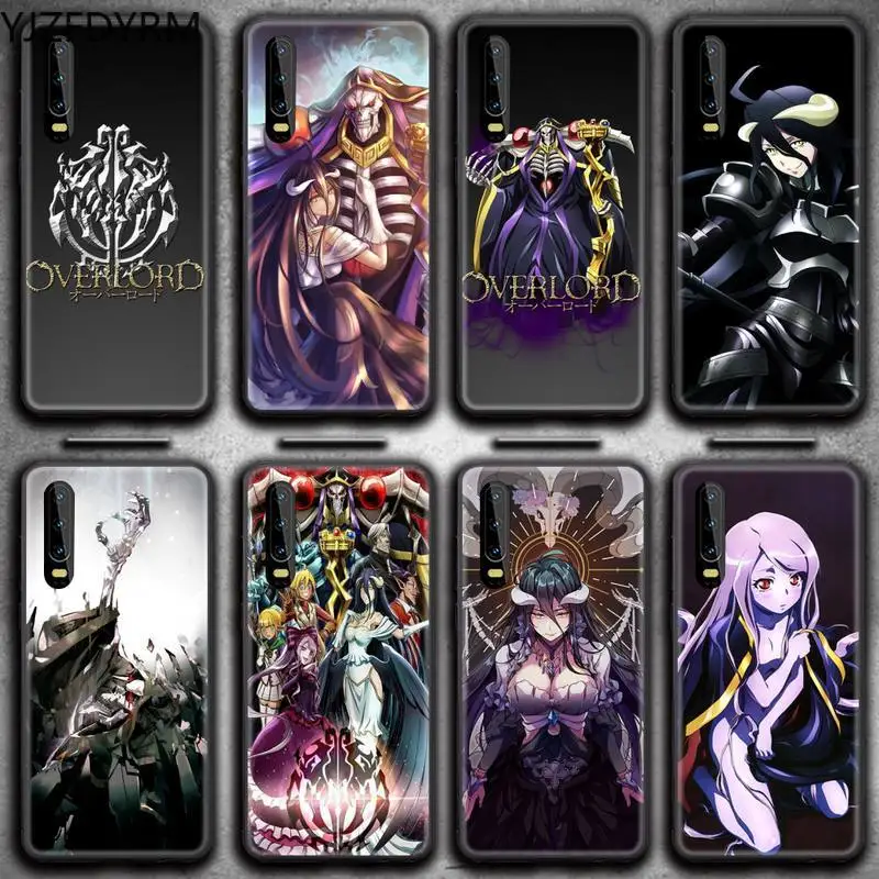 Чехол для телефона с аниме постером Overlord Huawei P20 P30 P40 lite E Pro Mate 30 20 P Smart 2020 P10|Бамперы|