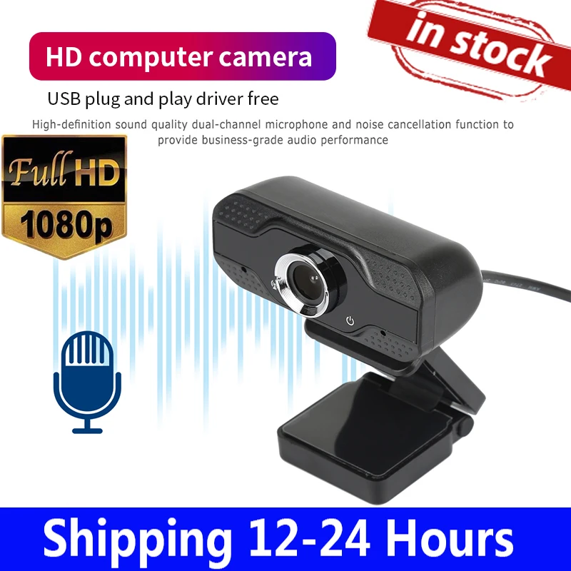 USB HD веб камера 1080p 4k с микрофоном для записи видео ПК компьютера Прямая