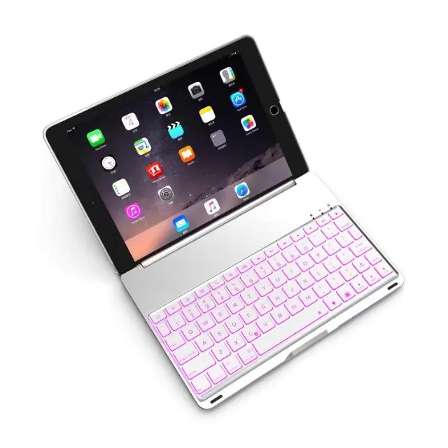 Чехол для планшетов с диагональю 2018 дюйма IPad 5 / 6 Air 2 Pro 9 7 чехол Bluetooth клавиатурой +