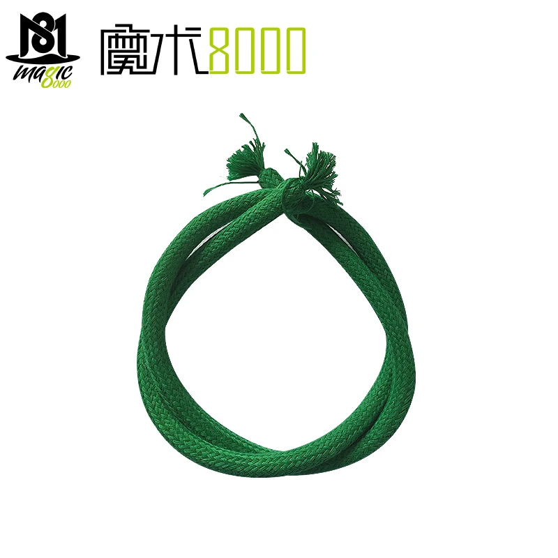 green Жесткая веревка только 1 шт. индийский мягкий жесткий шнур вечерние сценические сгибы волшебные фокусы магический реквизит - Цвет: green