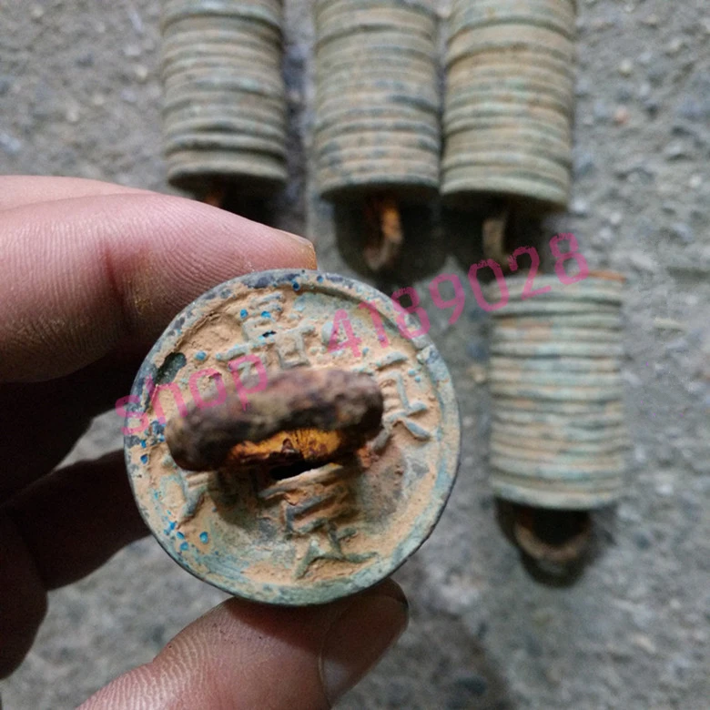 Десять императоров династии Цин медные наличные струна коллекция антикварных