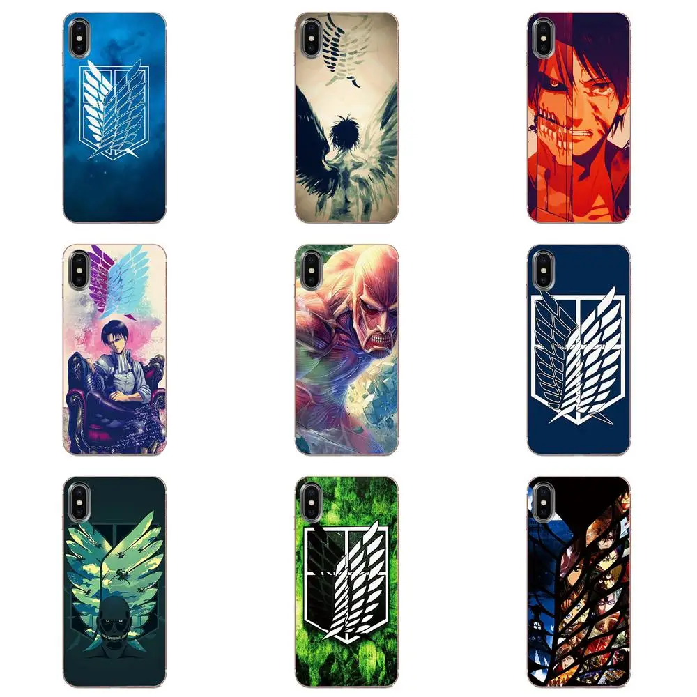 Мягкие чехлы из ТПУ для LG K50 Q6 Q7 Q8 Q60 X Power 2 3 Nexus 5 5X V10 V20 V30 V40 Q Stylus Attack On Titan Anime Comic |