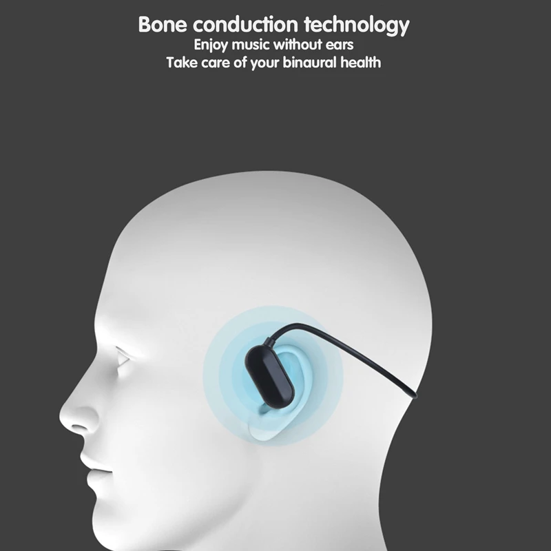 

Bone conduction swimming headset swimming Bluetooth MP3 bone conduction headset waterproof swimming headset