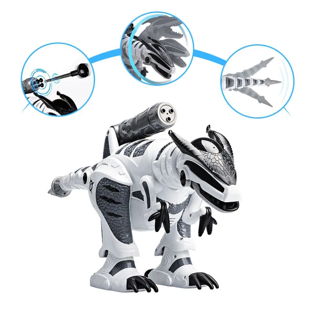 Умный Радиоуправляемый механический динозавр детский режим интерактивные