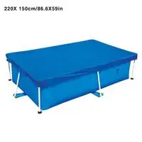 Pool cover Детский надувной бассейн, утолщенный Детский бассейн, большой размер, надувной квадратный бассейн, крышка для бассейна, пыленепроницаемый 4 - Цвет: Pool cover