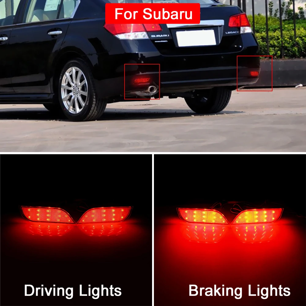 

Светодиодный фонарь заднего бампера с 2 функциями, задний стоп-сигнал, предупреждающий фонарь для Subaru Impreza WRX STI XV Crosstrek/Levorg Legacy
