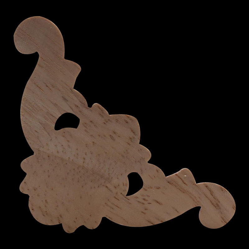 Деревянная аппликация Onlay деревянная наклейка современное декоративное