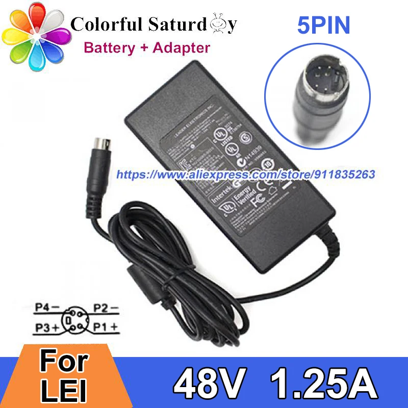 48v 1.25a Charger For Netgear Gs108p For Cisco Sg110d-08hp S