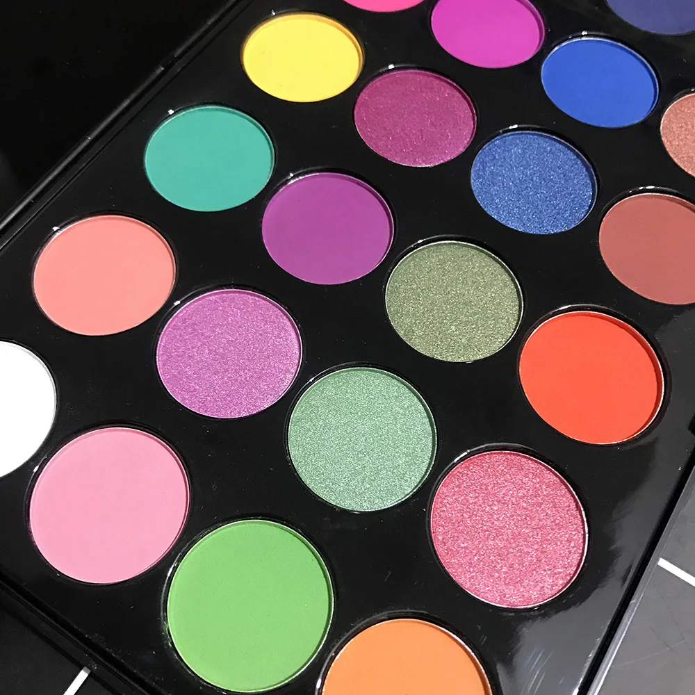 SANIYE 24 цвета матовые тени для век power Shimmer Make Up Тени Pallete paleta de sombra E2411 |