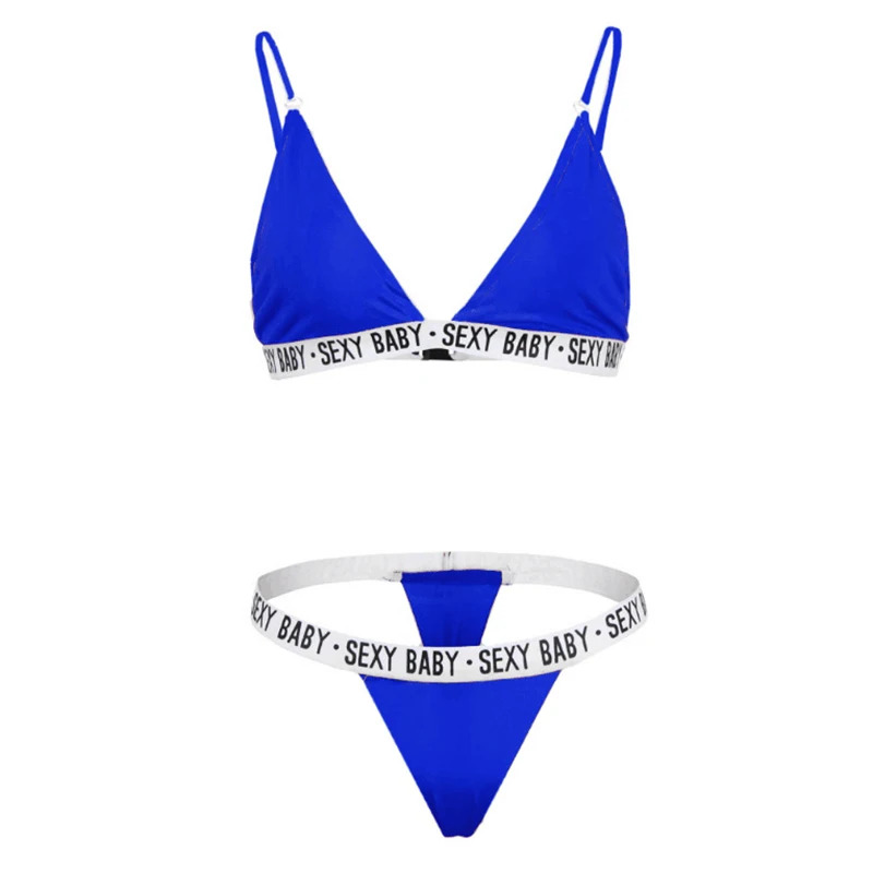 Женский комплект бикини Swimsut Sexy стринги и бра купальник нижнее белье UK для женщин