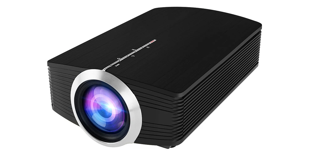 ALSTON YG500 обновленный YG510 мини-проектор 1080P 1800 люмен портативный ЖК-светодиодный проектор домашний кинотеатр USB HDMI 3D проектор бас-динамик