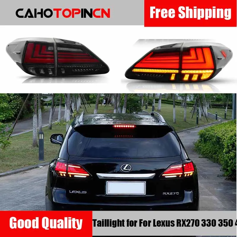 Автомобильный светодиодный задний фонарь, задний фонарь для Lexus RX270, RX350, RX450h 2008-2015, задний фонарь + стоп + задний + Динамический сигнал поворота