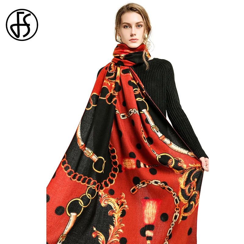 FS 2019 европейский и американский стиль Дамская мода длинные цепи шаблон печати