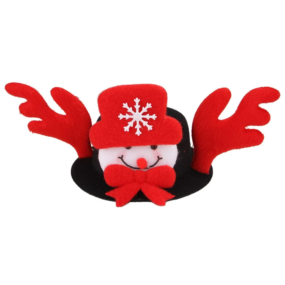 С рисунком собачки и котика Косплэй головной убор Santa Шапки Рождество для домашних собак и котов головные уборы одевания реквизит для Хэллоуина кошка