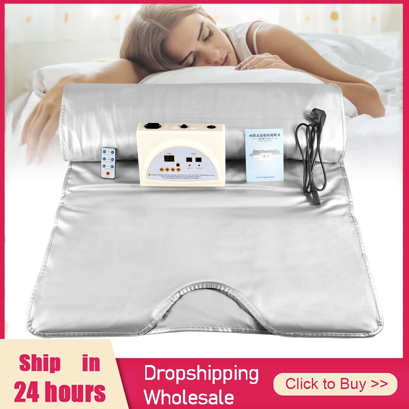 Fulonghua-Manta de Sauna de infrarrojos lejanos para p&eacute;rdida de peso, para adelgazar, calefacci&oacute;n, salud corporal-0