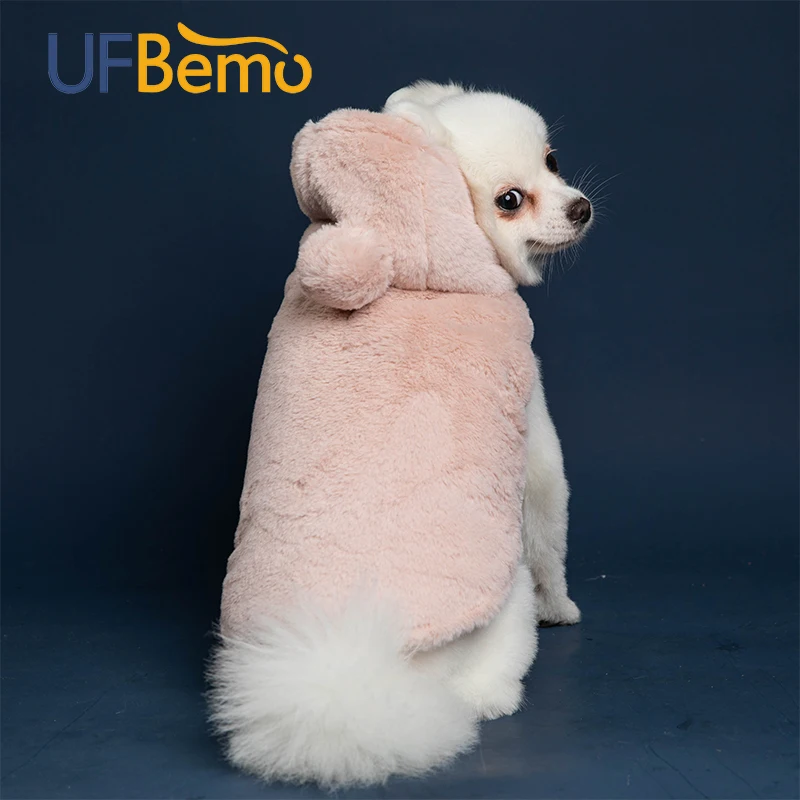 UFBemo роскошное пальто для собак зимняя одежда теплая куртка питомцев костюм фурри