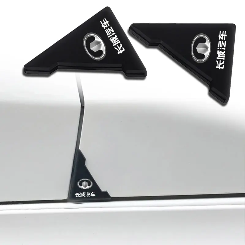 

2pcs Car Badge Door Corner Protection New Exterior Sticker Car Product For Great Wall HAVAL Hover H2 H6 H7 H8 H9 H2S M6 C50 2021