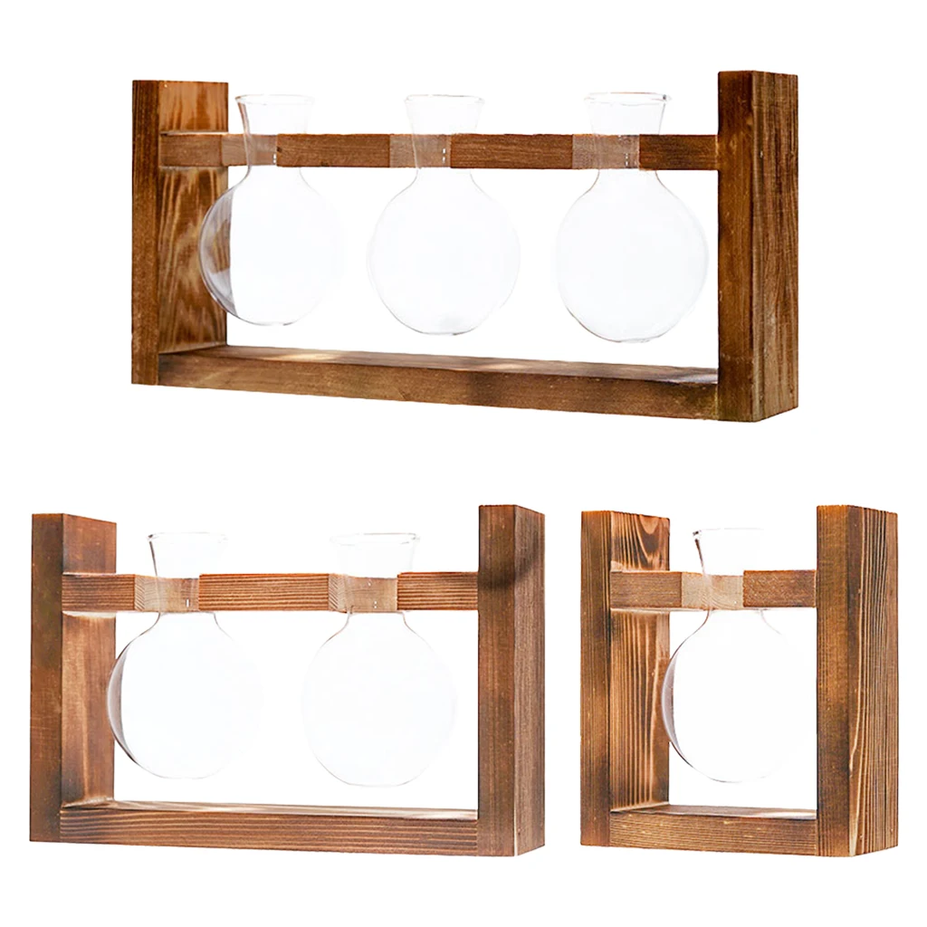 

Настольные стеклянные Гидропонные вазы для выращивания цветущих растений, ваза для цветочных бутонов