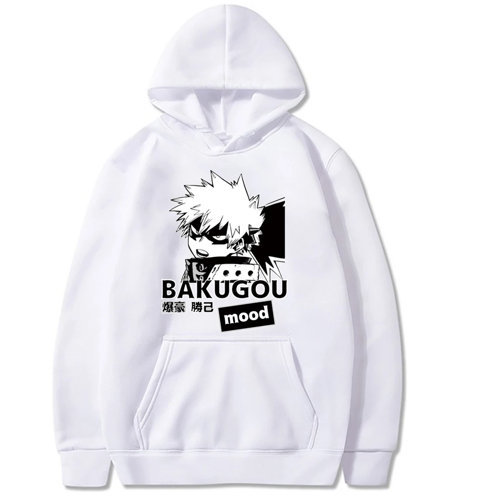 

Anime my hero academia Bakugou Katsuki Hoodies Fashion Men Women Sweatshirts Casual Hooded Harajuku New Sports Hoodie