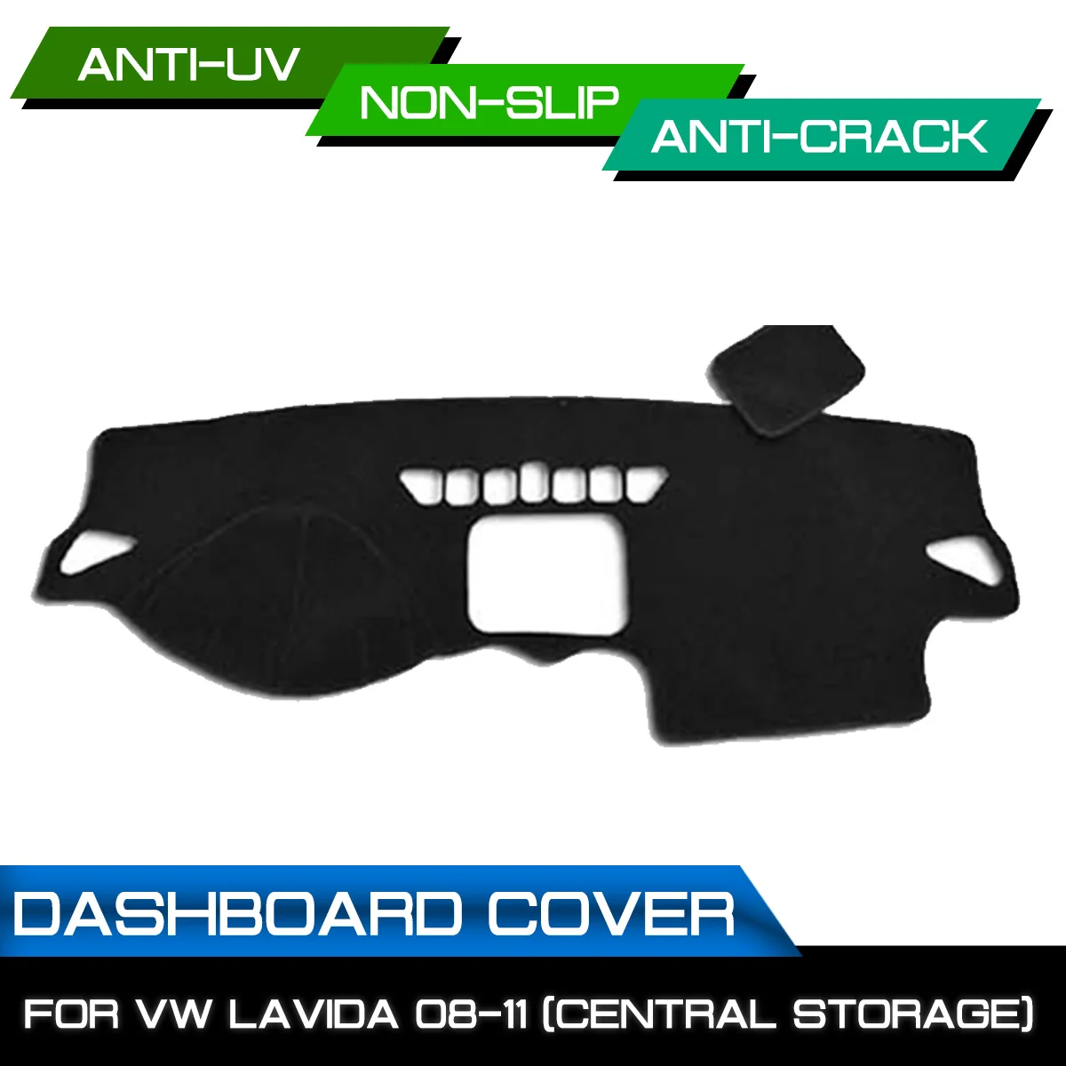 

Car Dashboard Mat for Volkswagen Lavida 2008 2009 2010 2011 Anti-dirty Non-slip Dash Cover Mat UV Protection Shade