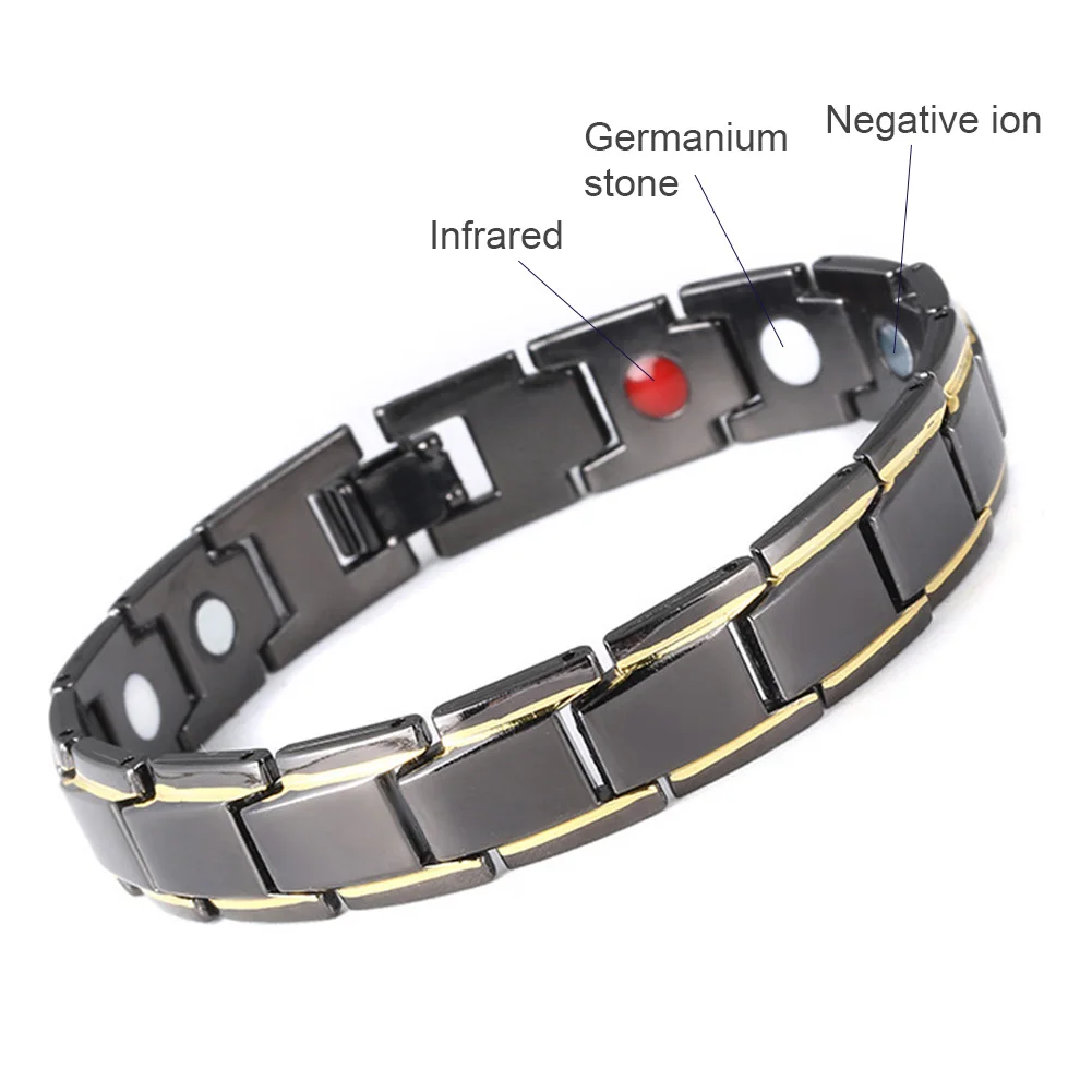 

Body Slimming Weight Loss Anti-Fatigue Healing Bracelet Hematite Beads Stretch Bracelet Magnetic Therapy Bead Slim For Men Women
