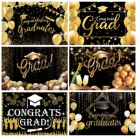 yeele congratulation graduation graduate children back to school balloon glitter photographic background photography backdrop