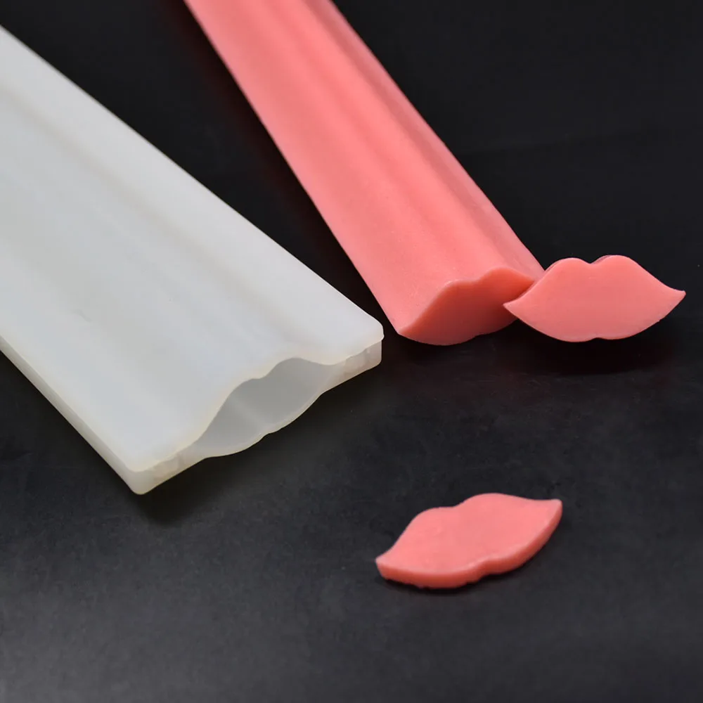 Free Shipping Lip Tube Column Silicone Soap Mold Embed Soap Making Supplies Tool Dolphin Shape Candle Mold