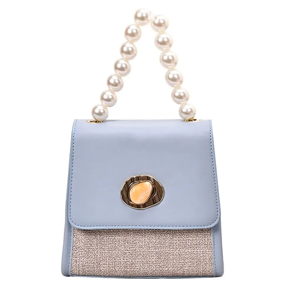 Style 5 Blue Модные женские сумки через плечо с жемчугом, милые водонепроницаемые сумки через плечо - Цвет: Style 5 Blue