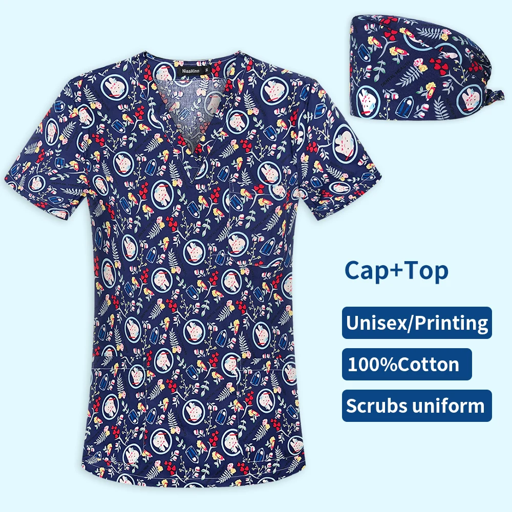 Высококачественная ветеринарная униформа для домашних животных больничные топы