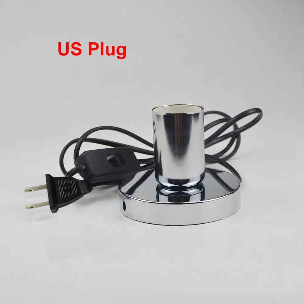 US plug Base Не светодиодный бактерицидный кухня Светильник E27 15 Вт 25 Вт Светодиодный УФ озоновая лампа для дезинфекции Deodor kill Mite спальня шкаф освещение - Цвет: US plug Base