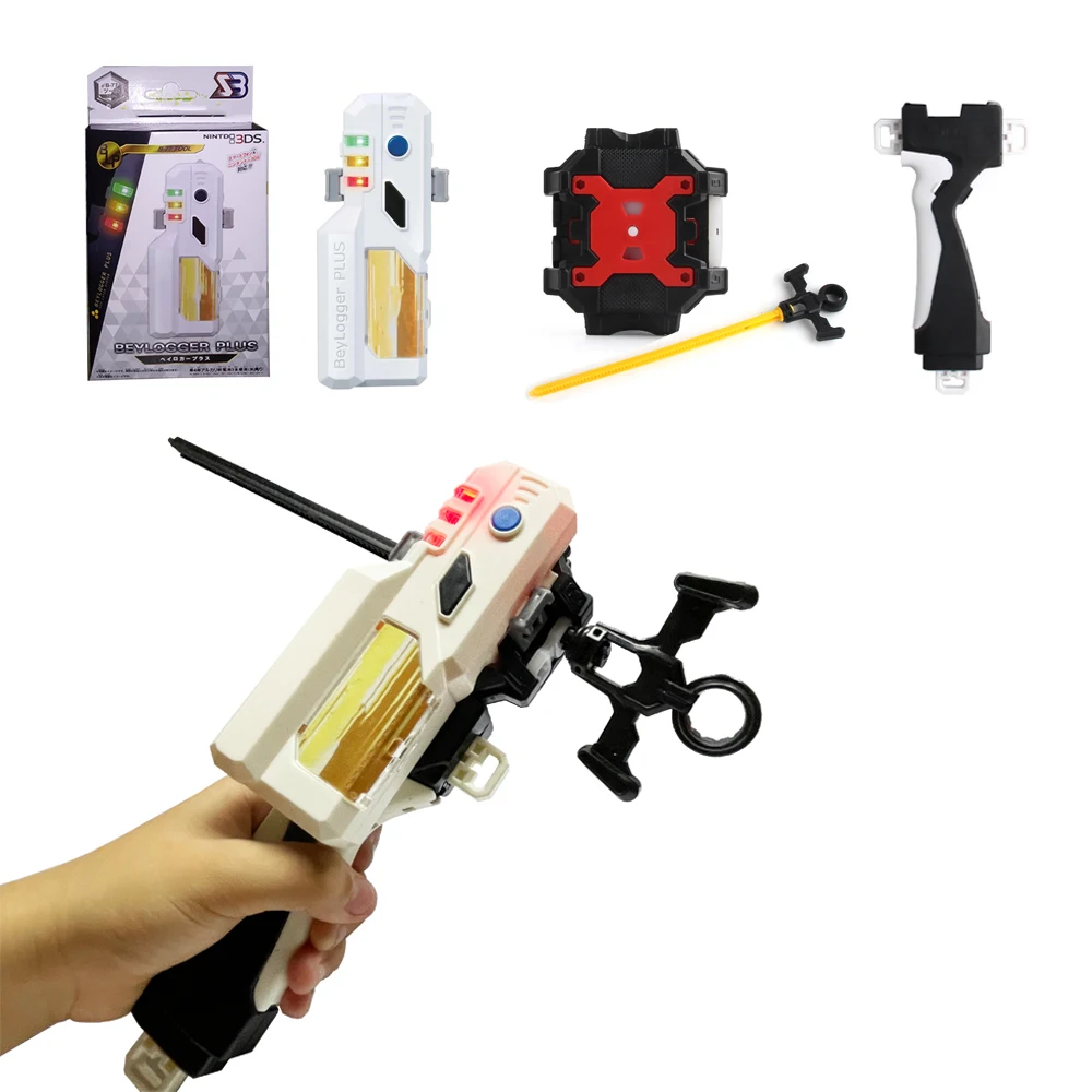 

Beyblades Burst Ruler Launcher Universial Two-way Antenna Beylogger with Music and LED Light
