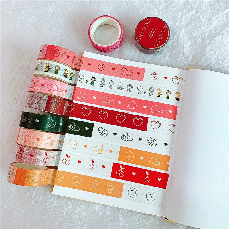 Полупрозрачная клейкая лента для маскировки школьные принадлежности