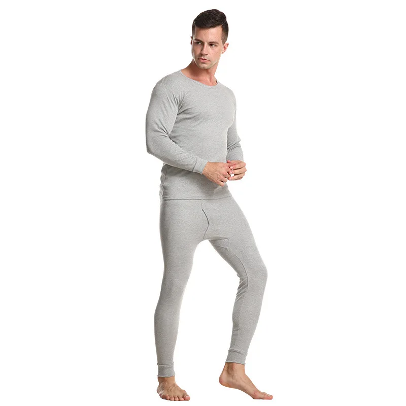Мужское термобелье теплые эластичные зимние длинные кальсоны Толстые Комплекты